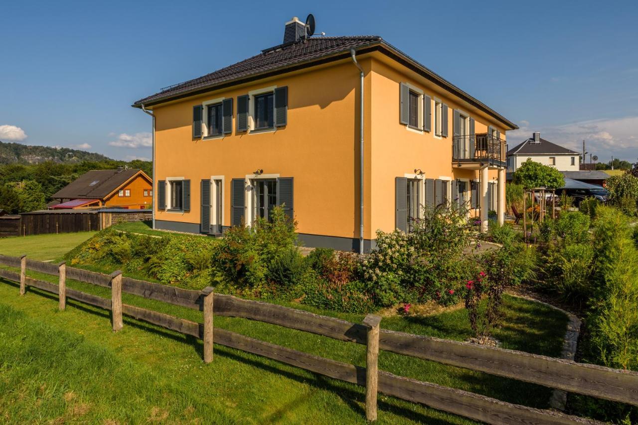 Landhaus Waltersdorf - Pool & Wellness Bad Schandau Bagian luar foto