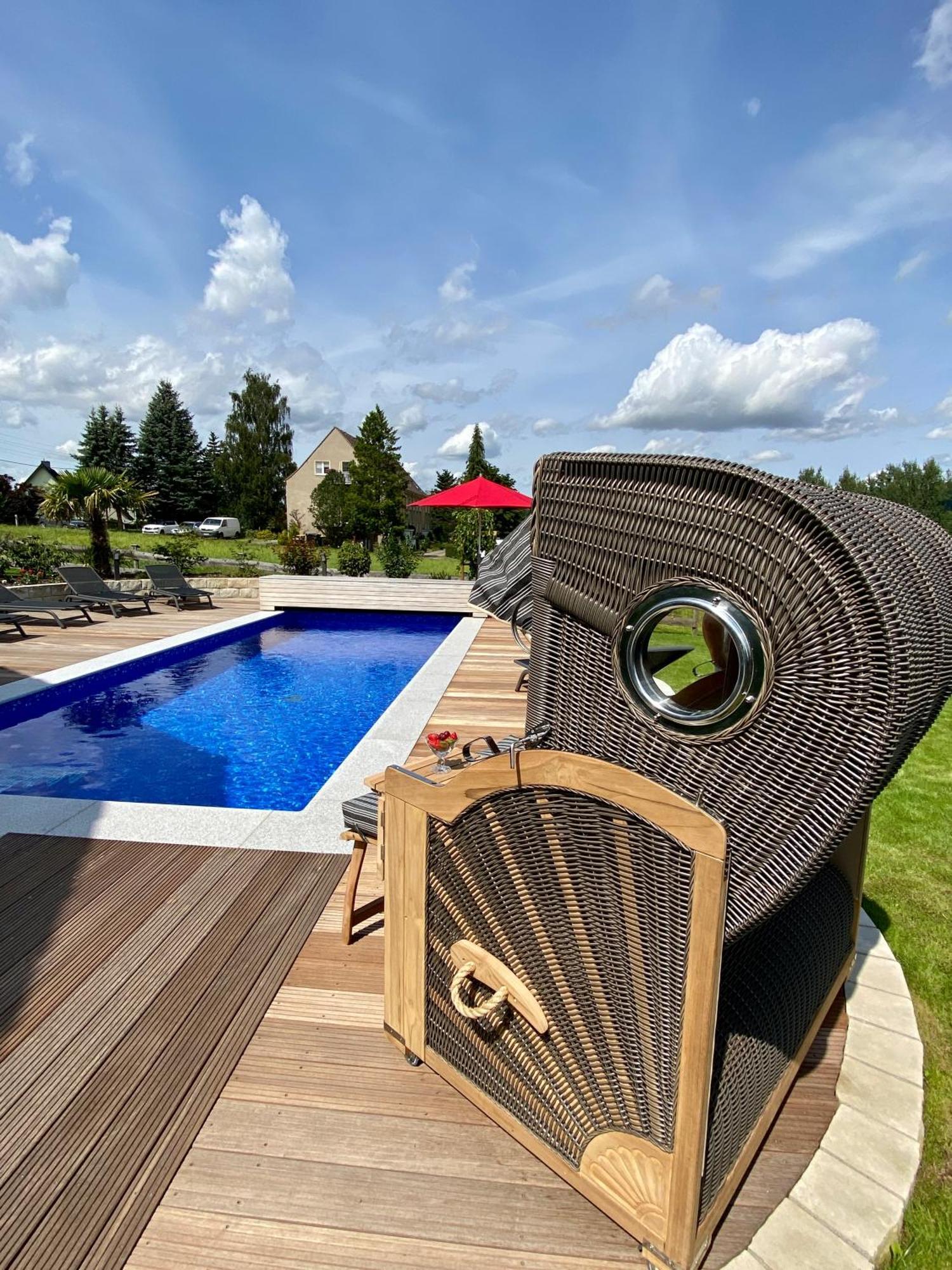 Landhaus Waltersdorf - Pool & Wellness Bad Schandau Bagian luar foto